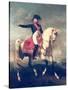 Equestrian Portrait of Napoleon I (1769-1821) 1810-Joseph Chabord-Stretched Canvas