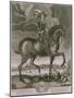 Equestrian Portrait of Oliver Cromwell circa 1655-Albert Haelwegh-Mounted Giclee Print