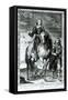 Equestrian Portrait of Oliver Cromwell-null-Framed Stretched Canvas