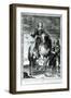 Equestrian Portrait of Oliver Cromwell-null-Framed Giclee Print