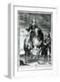 Equestrian Portrait of Oliver Cromwell-null-Framed Giclee Print