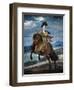 Equestrian Portrait of Prince Baltasar Carlos by Diego Rodriguez De Silva Y Velazquez-null-Framed Giclee Print