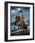 Equestrian Portrait of Prince Baltasar Carlos by Diego Rodriguez De Silva Y Velazquez-null-Framed Giclee Print