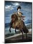 Equestrian Portrait of Prince Baltasar Carlos by Diego Rodriguez De Silva Y Velazquez-null-Mounted Giclee Print