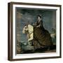 Equestrian Portrait of Queen Isabella of Bourbon, Wife of Philip IV-Diego Velazquez-Framed Giclee Print