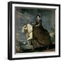 Equestrian Portrait of Queen Isabella of Bourbon, Wife of Philip IV-Diego Velazquez-Framed Giclee Print