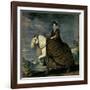 Equestrian Portrait of Queen Isabella of Bourbon, Wife of Philip IV-Diego Velazquez-Framed Giclee Print