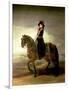 Equestrian Portrait of Queen Maria Luisa Wife of King Charles IV of Spain-Francisco de Goya-Framed Premium Giclee Print