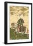 Equestrian Portrait of Sultan Osman II (1603-22) 1618-Nakshi-Framed Giclee Print