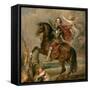 Equestrian Portrait of the Duke of Buckingham-Peter Paul Rubens-Framed Stretched Canvas