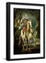 Equestrian Portrait of the Duke of Lerma (1553-1625) 1603-Peter Paul Rubens-Framed Giclee Print