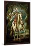 Equestrian Portrait of the Duke of Lerma (1553-1625) 1603-Peter Paul Rubens-Framed Premium Giclee Print
