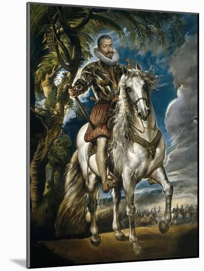 Equestrian Portrait of the Duke of Lerma, 1603-Peter Paul Rubens-Mounted Giclee Print