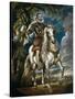 Equestrian Portrait of the Duke of Lerma, 1603-Peter Paul Rubens-Stretched Canvas