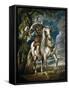 Equestrian Portrait of the Duke of Lerma, 1603-Peter Paul Rubens-Framed Stretched Canvas