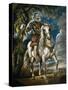 Equestrian Portrait of the Duke of Lerma, 1603-Peter Paul Rubens-Stretched Canvas