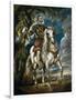 Equestrian Portrait of the Duke of Lerma, 1603-Peter Paul Rubens-Framed Giclee Print