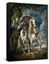 Equestrian Portrait of the Duke of Lerma, 1603-Peter Paul Rubens-Framed Stretched Canvas