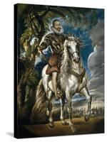 Equestrian Portrait of the Duke of Lerma, 1603-Peter Paul Rubens-Stretched Canvas