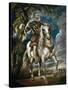 Equestrian Portrait of the Duke of Lerma, 1603-Peter Paul Rubens-Stretched Canvas
