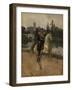 Equestrian Portrait of the Emperor Alexander III (1845-189) at Gatchina-Nikolai Gustavovich Schilder-Framed Giclee Print