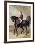 Equestrian Portrait of the Prince Eugene Louis Napoleon by Charles Porion-null-Framed Giclee Print