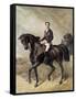 Equestrian Portrait of the Prince Eugene Louis Napoleon by Charles Porion-null-Framed Stretched Canvas