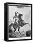 Equestrian Portrait of Thomas Alexandre Dumas (1762-1806)-null-Framed Stretched Canvas