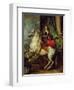 Equestrian Portrait of Thomas Francis of Carignan, Duke of Savoy, 1634-Sir Anthony Van Dyck-Framed Giclee Print