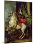 Equestrian Portrait of Thomas Francis of Carignan, Duke of Savoy, 1634-Sir Anthony Van Dyck-Mounted Giclee Print