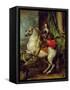Equestrian Portrait of Thomas Francis of Carignan, Duke of Savoy, 1634-Sir Anthony Van Dyck-Framed Stretched Canvas