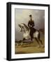 Equestrian Portrait of William II, King of the Netherlands-Nicolaas Pieneman-Framed Art Print