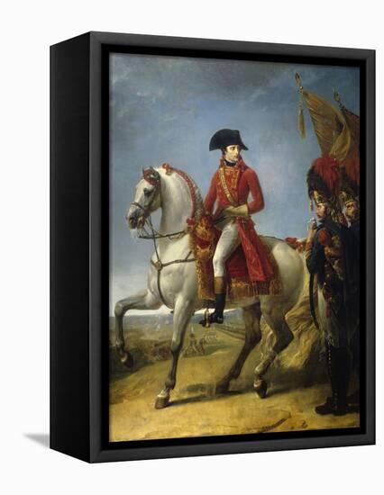 Equestrian Portrait, the First Consul Awarding a Sabre of Honor, after Battle of Marengo, June 1800-Antoine Jean Gros-Framed Stretched Canvas