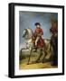 Equestrian Portrait, the First Consul Awarding a Sabre of Honor, after Battle of Marengo, June 1800-Antoine Jean Gros-Framed Art Print