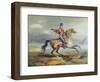 Equestrian Self Portrait, 1806-08-Louis Lejeune-Framed Giclee Print