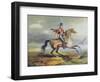 Equestrian Self Portrait, 1806-08-Louis Lejeune-Framed Giclee Print