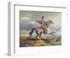 Equestrian Self Portrait, 1806-08-Louis Lejeune-Framed Giclee Print