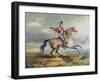 Equestrian Self Portrait, 1806-08-Louis Lejeune-Framed Giclee Print