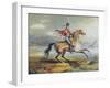 Equestrian Self Portrait, 1806-08-Louis Lejeune-Framed Giclee Print