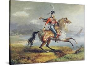 Equestrian Self Portrait, 1806-08-Louis Lejeune-Stretched Canvas