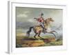 Equestrian Self Portrait, 1806-08-Louis Lejeune-Framed Giclee Print