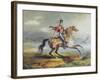 Equestrian Self Portrait, 1806-08-Louis Lejeune-Framed Giclee Print