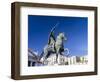 Equestrian statue Charles de Bourbon-enricocacciafotografie-Framed Photographic Print