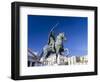 Equestrian statue Charles de Bourbon-enricocacciafotografie-Framed Photographic Print