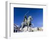 Equestrian statue Charles de Bourbon-enricocacciafotografie-Framed Photographic Print