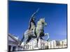 Equestrian statue Charles de Bourbon-enricocacciafotografie-Mounted Photographic Print