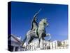 Equestrian statue Charles de Bourbon-enricocacciafotografie-Stretched Canvas