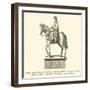 Equestrian Statue of Clovis, King of the Franks (465-511)-null-Framed Giclee Print