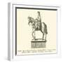 Equestrian Statue of Clovis, King of the Franks (465-511)-null-Framed Giclee Print