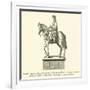 Equestrian Statue of Clovis, King of the Franks (465-511)-null-Framed Giclee Print